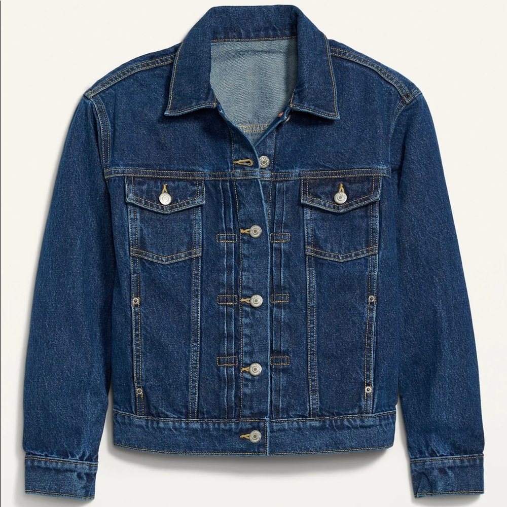 Old Navy Dark Jean Jacket - S NWT